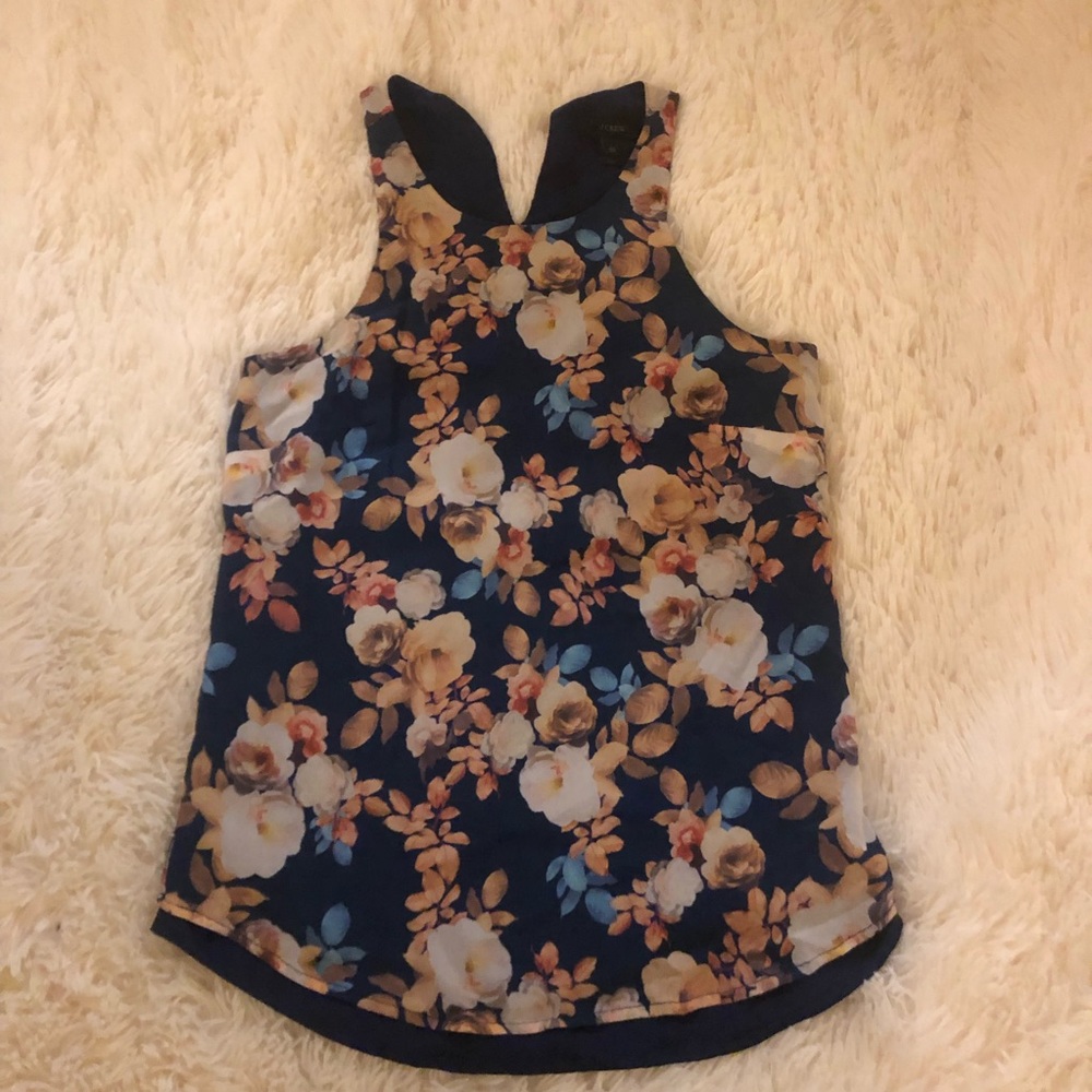 00 XXS jcrew sleeveless top